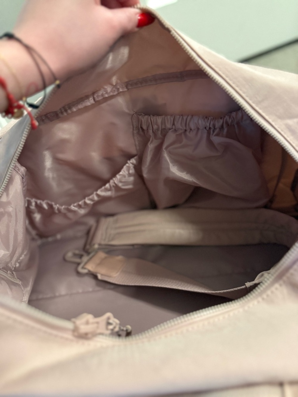 BEIS White Travel Duffle - Picture 12 of 16